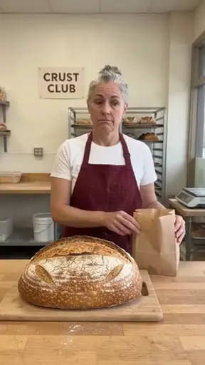Crust Club: Your bread has arrived. AI-generated ad.